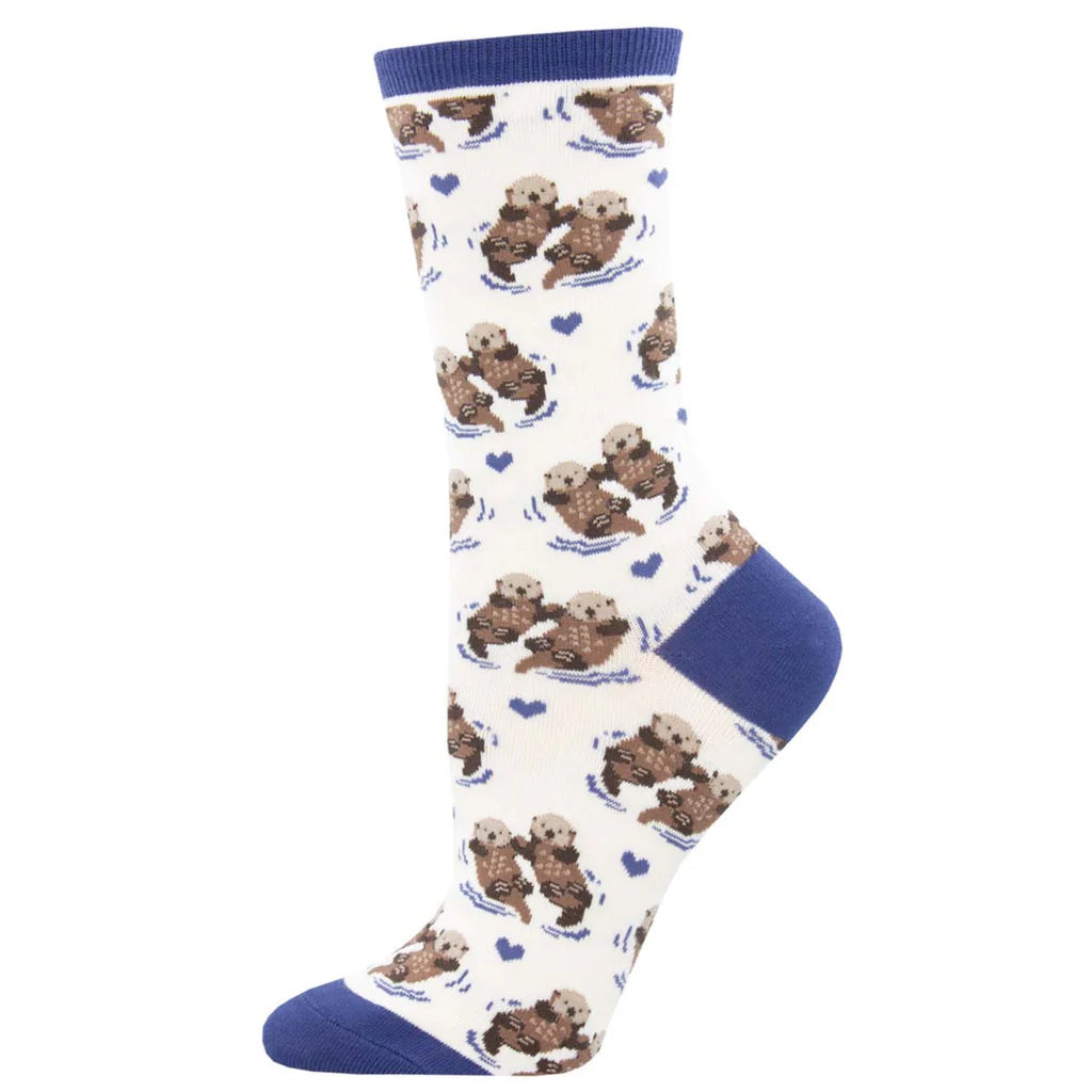 Ladies Significant Otter Socks- White