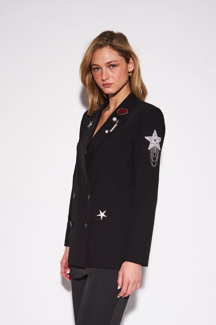 Mya Blazer - After Party Black