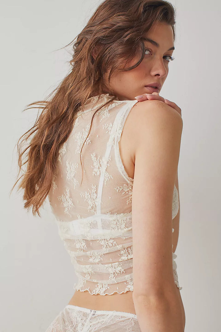 RESTOCKED! Solid Nice Try Muscle Tank - Evening Creme