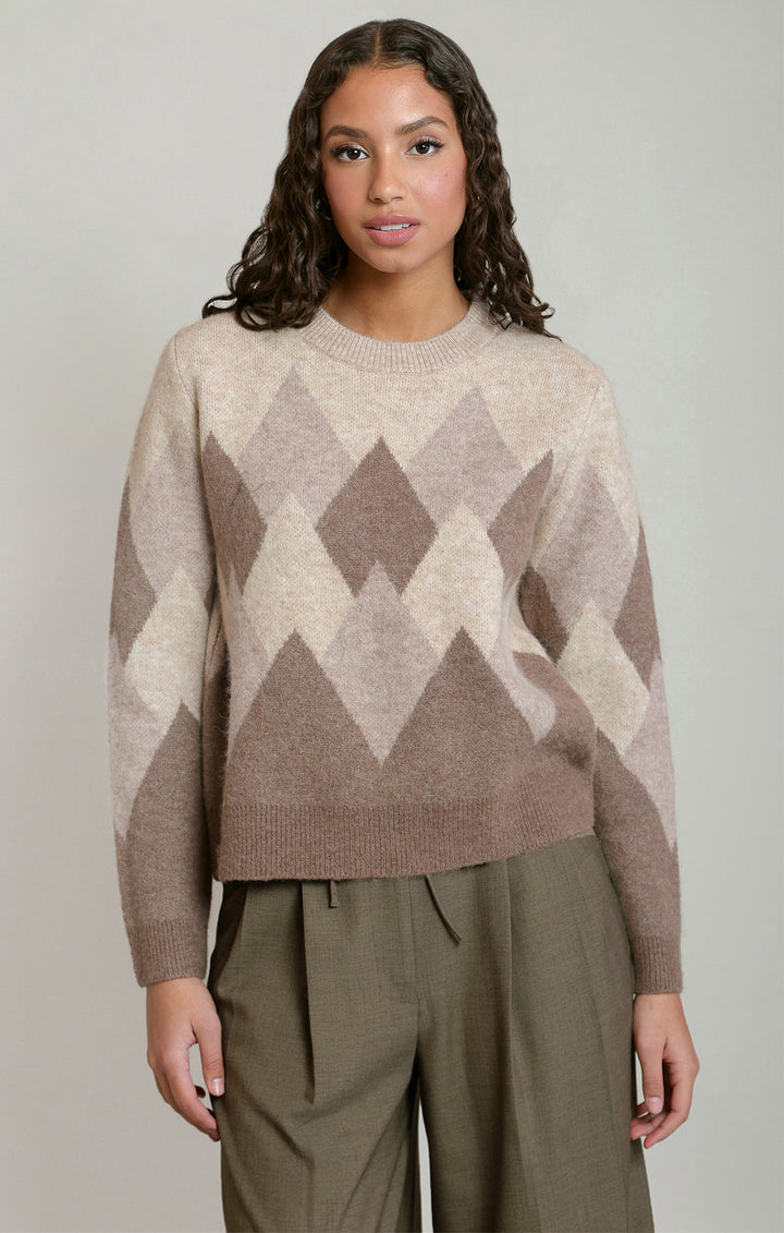 Mountain Sweater - Oatmeal Brown