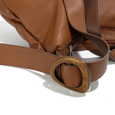 Woodland Chels Double Zipper Messenger Bag