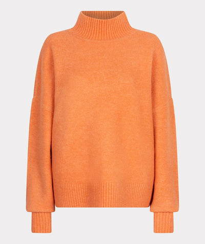 Boxy Collar Sweater - Amber Glow