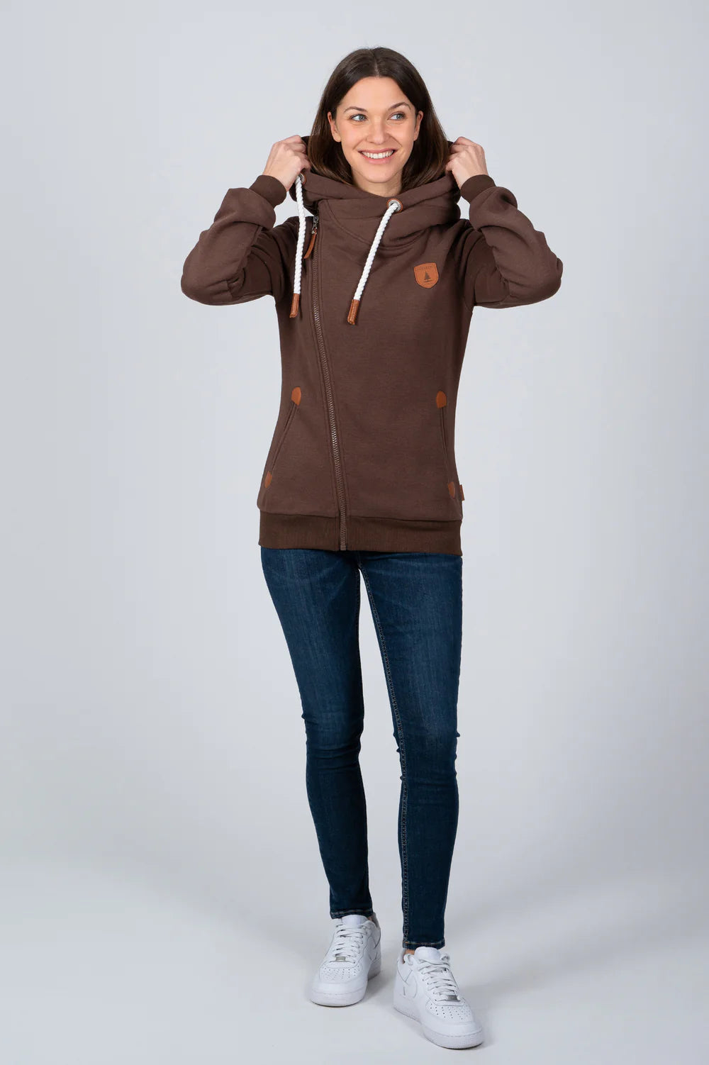 Athena Mahogany Hoodie