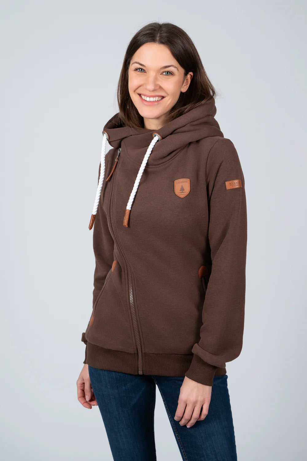Athena Mahogany Hoodie