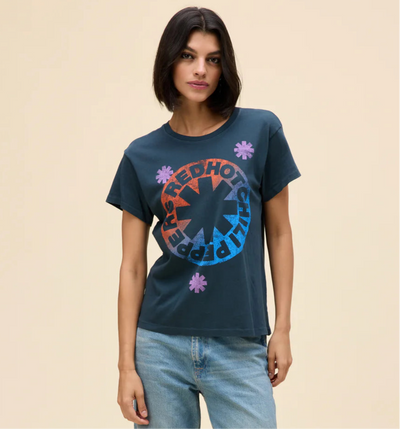 Red Hot Chili Peppers Asterisk Tour Tee - Vintage Black