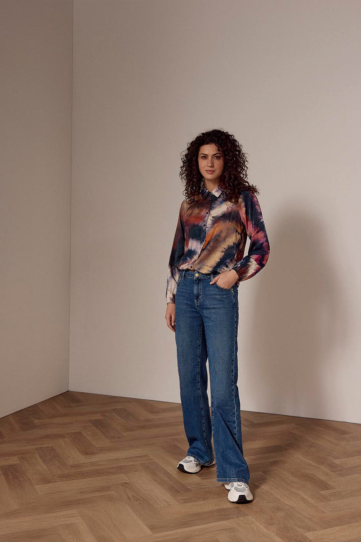Tie Dye Frost Blouse - Multi