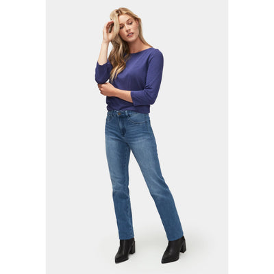 Suzanne Straight Leg Jeans (Medium Wash)