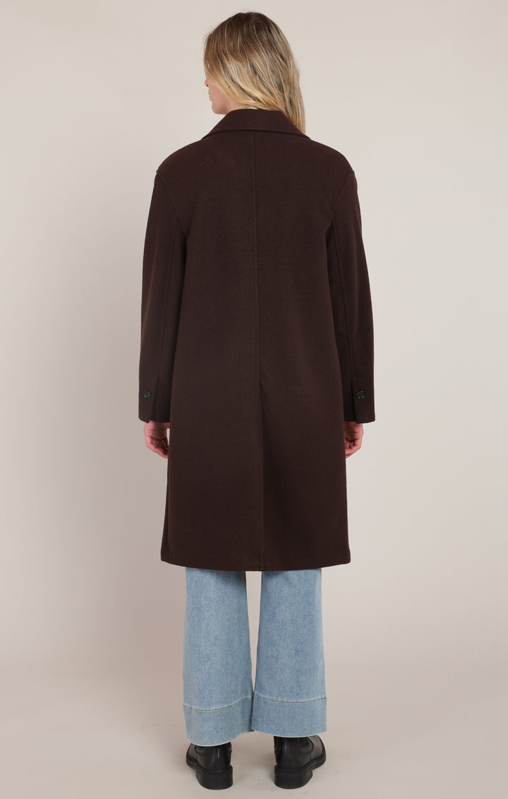 The Oakley Coat - Dark Brown