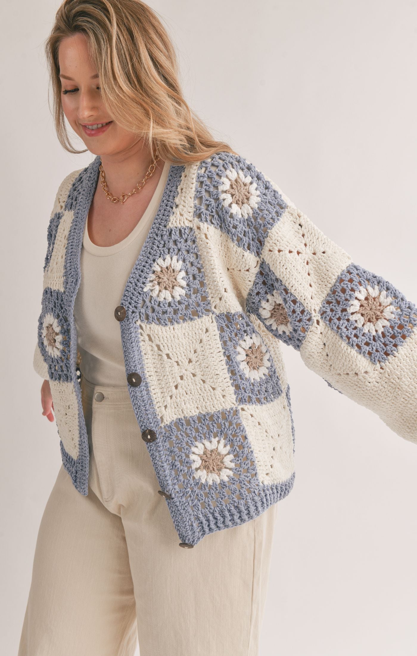 Marrakesh Crochet Cardigan, Womenswear