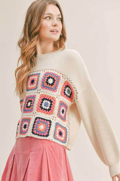 Celebration Crochet Sweater