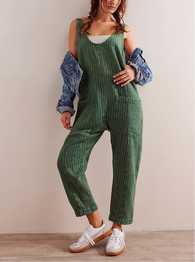 Escalades Railroad Jumpsuit -  Escalades Stripe