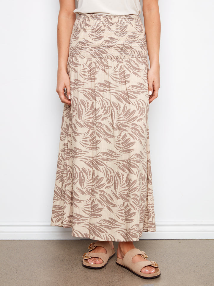 Wear 2 Way Skirt-Dress with Removable Strap - Dune