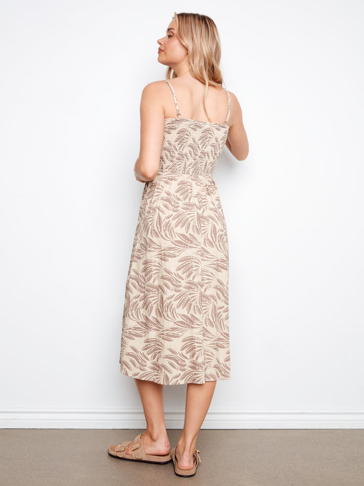 Wear 2 Way Skirt-Dress with Removable Strap - Dune
