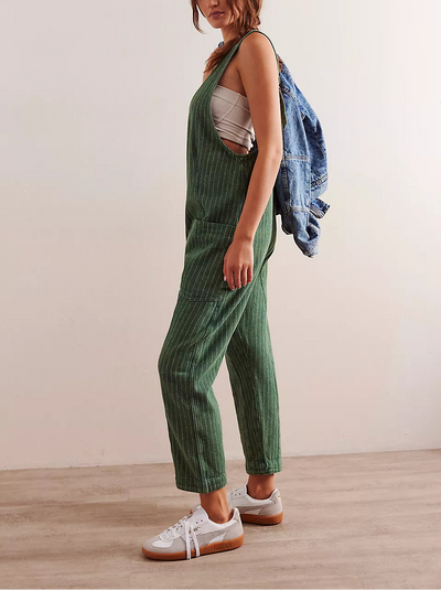 Escalades Railroad Jumpsuit -  Escalades Stripe