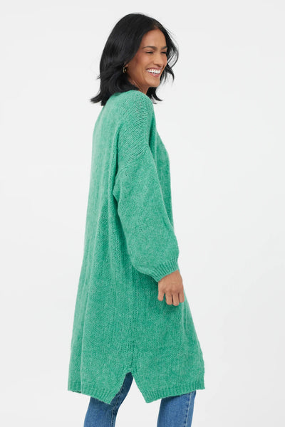 Franca Soft Knit Long Cardigan O/S