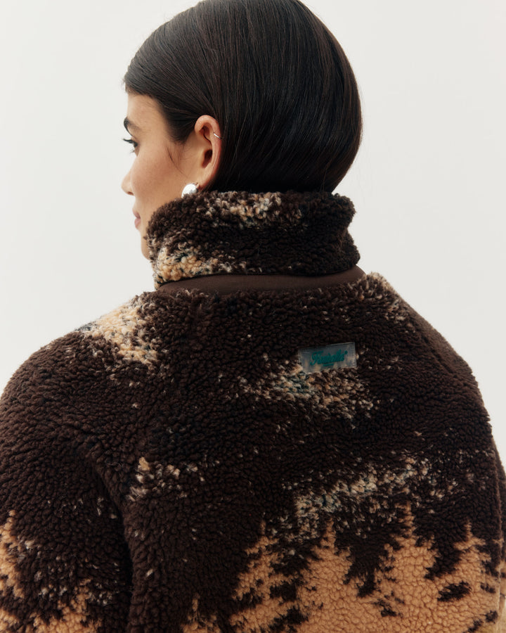 Printed Sherpa Jacket - Unisex