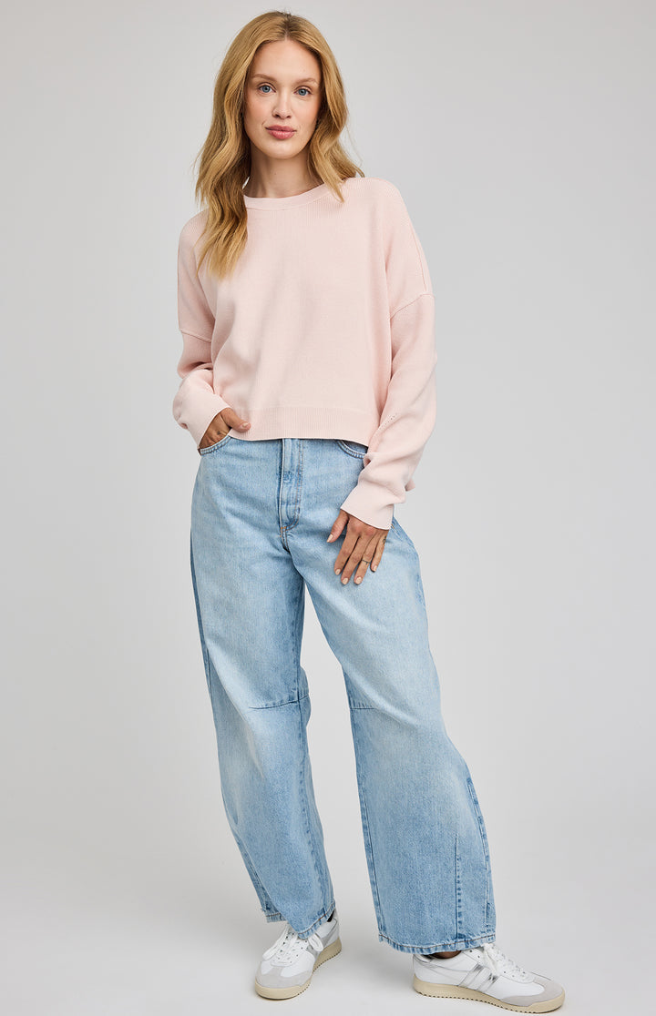 Echo Pullover Sweater - Petal