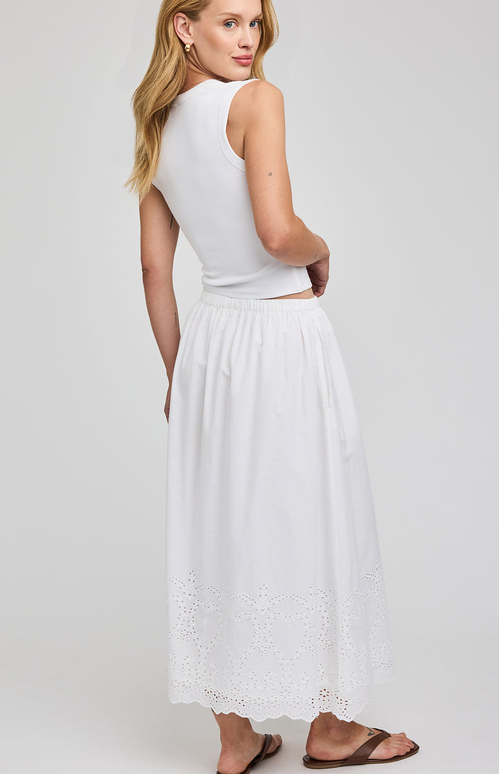 Elodie Skirt - White