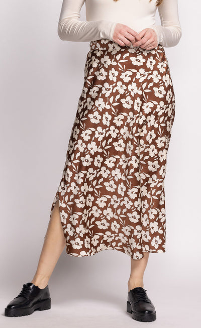 Kelly Skirt - Brown/Beige