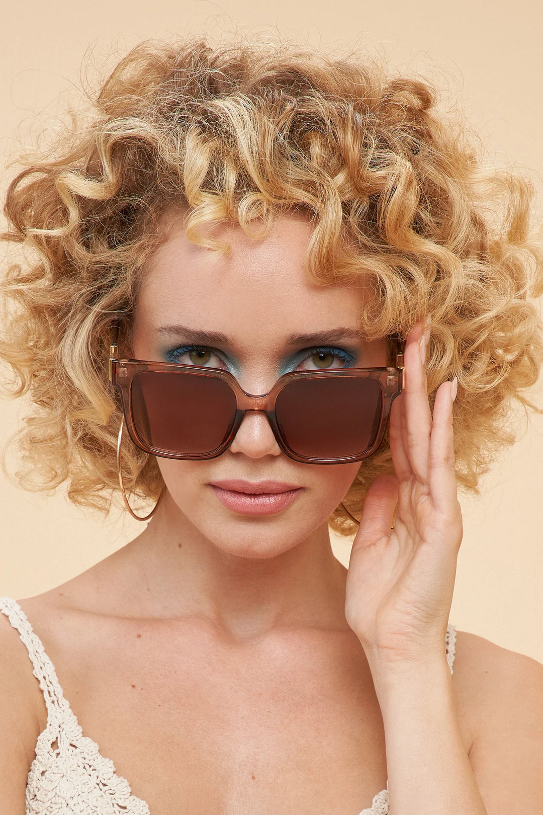 Luxe Lailey Sunglasses - Lainey in Rose