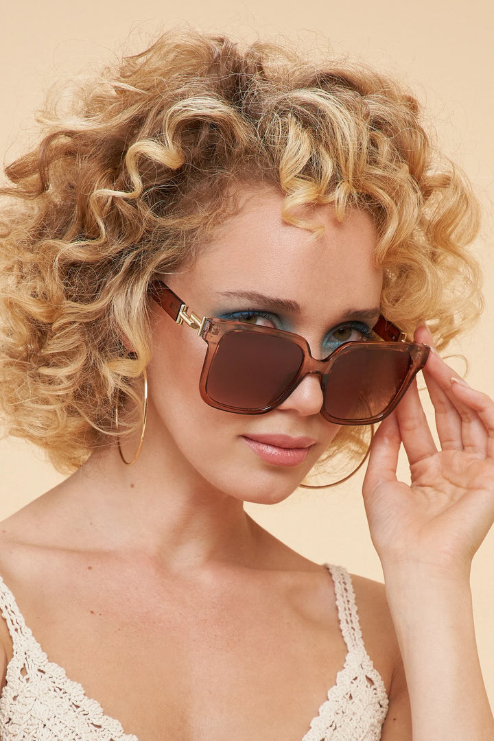 Luxe Lailey Sunglasses - Lainey in Rose