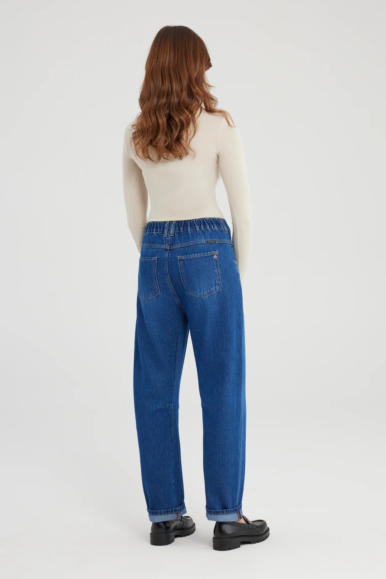 Selena Mid Waist Arc Jeans