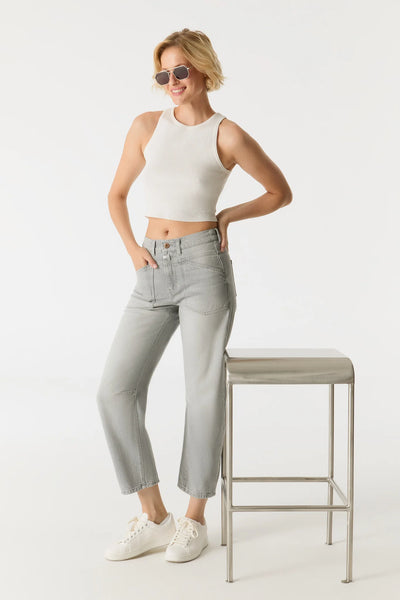 Selena Mid Waist Arc Jeans