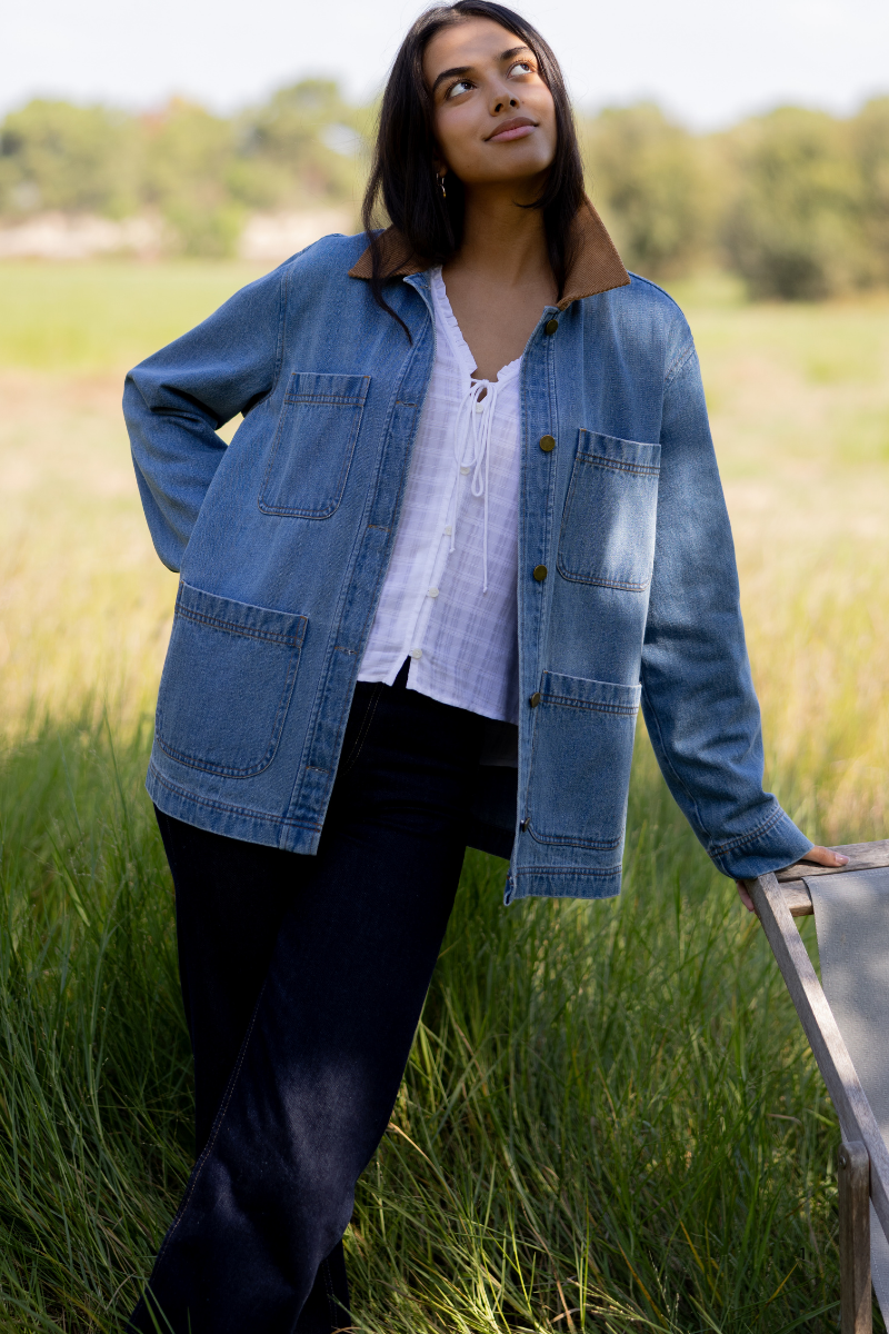 Flynn Jacket - Light Wash