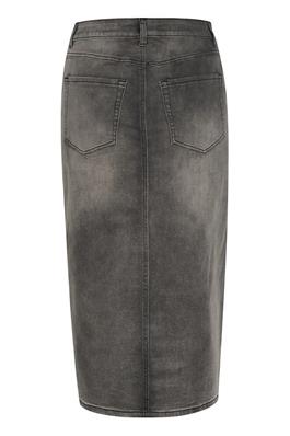 Nicole Denim Skirt - Medium Grey Denim