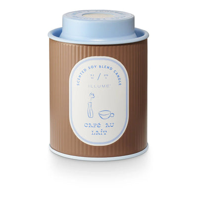 Cafe au Lait Petite Tin Candle