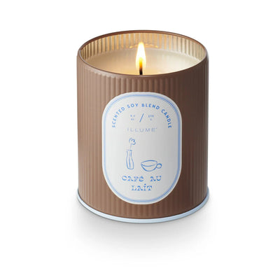 Cafe au Lait Petite Tin Candle