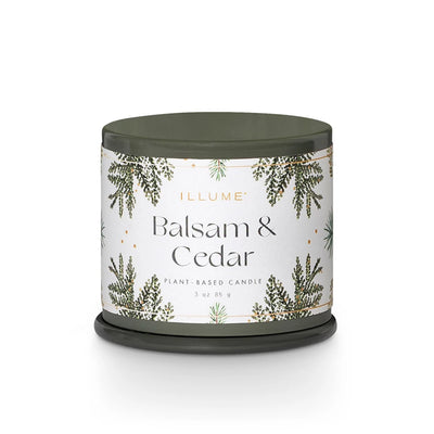 Vanity Tin Candle - Balsam & Cedar