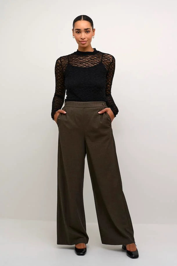 Kagigi Trousers - Major Brown Melange