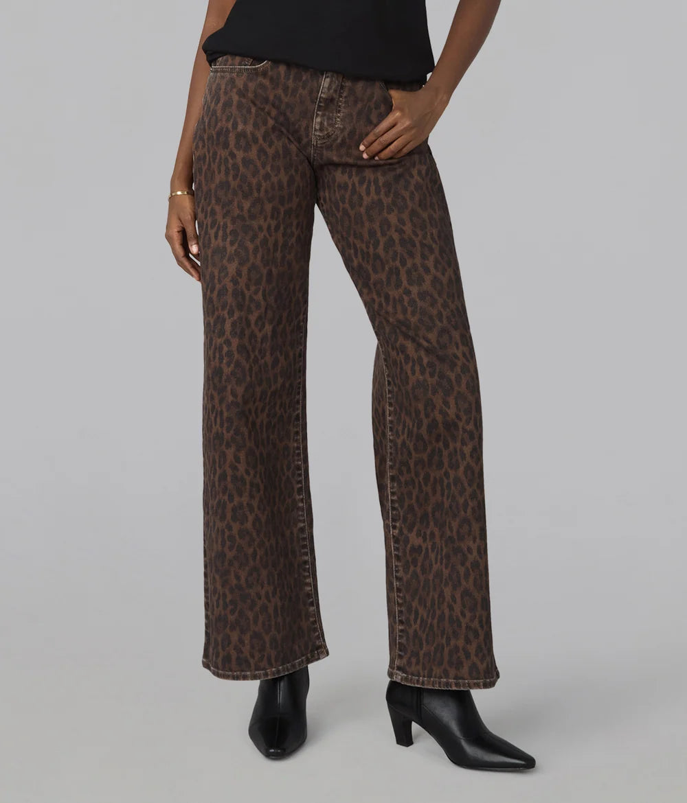 Colette High Rise Wide Leg Jeans - Rebel Cat