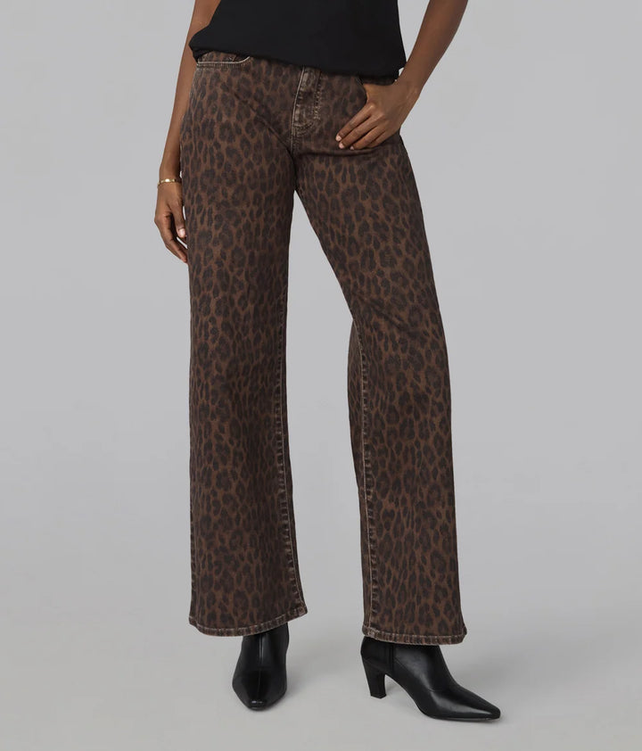 Colette High Rise Wide Leg Jeans - Rebel Cat
