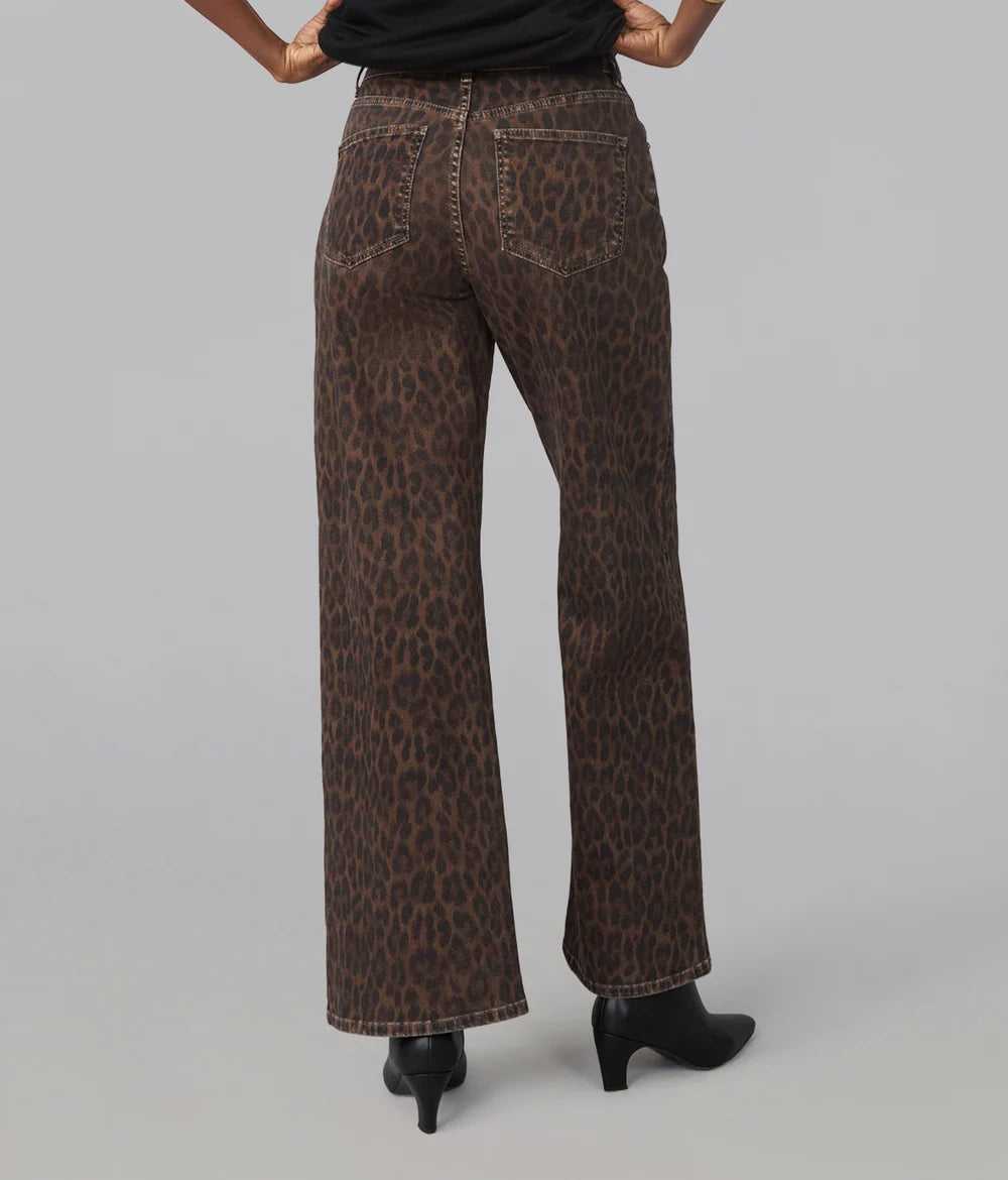 Colette High Rise Wide Leg Jeans - Rebel Cat