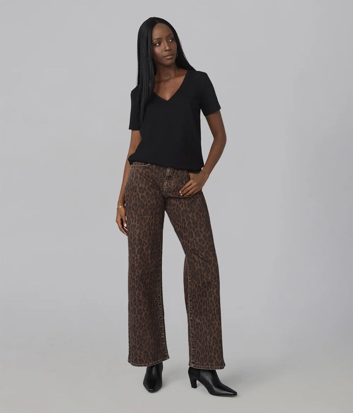 Colette High Rise Wide Leg Jeans - Rebel Cat