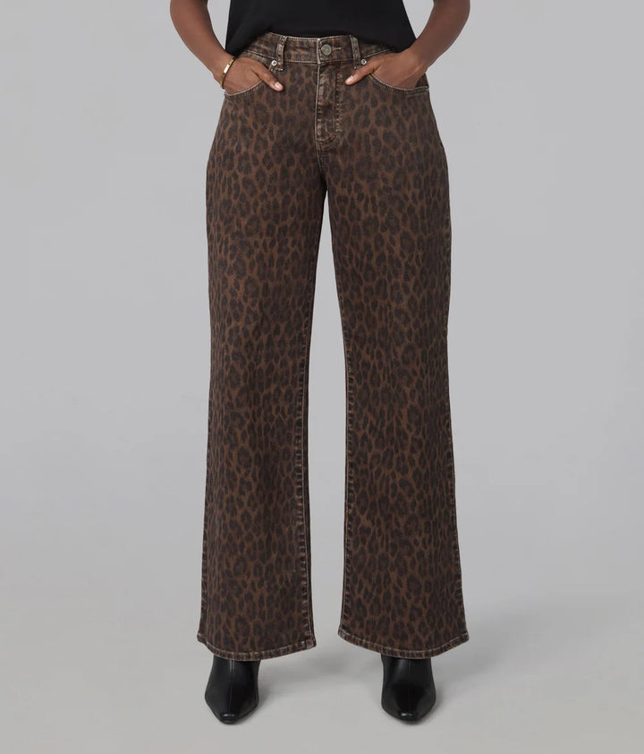 Colette High Rise Wide Leg Jeans - Rebel Cat