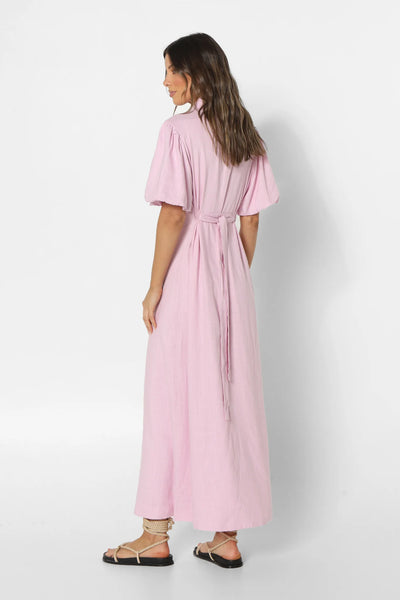 Elia Maxi Dress - Pink