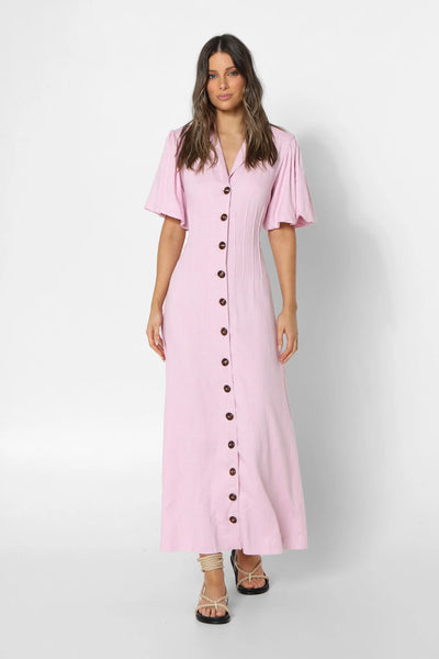 Elia Maxi Dress - Pink