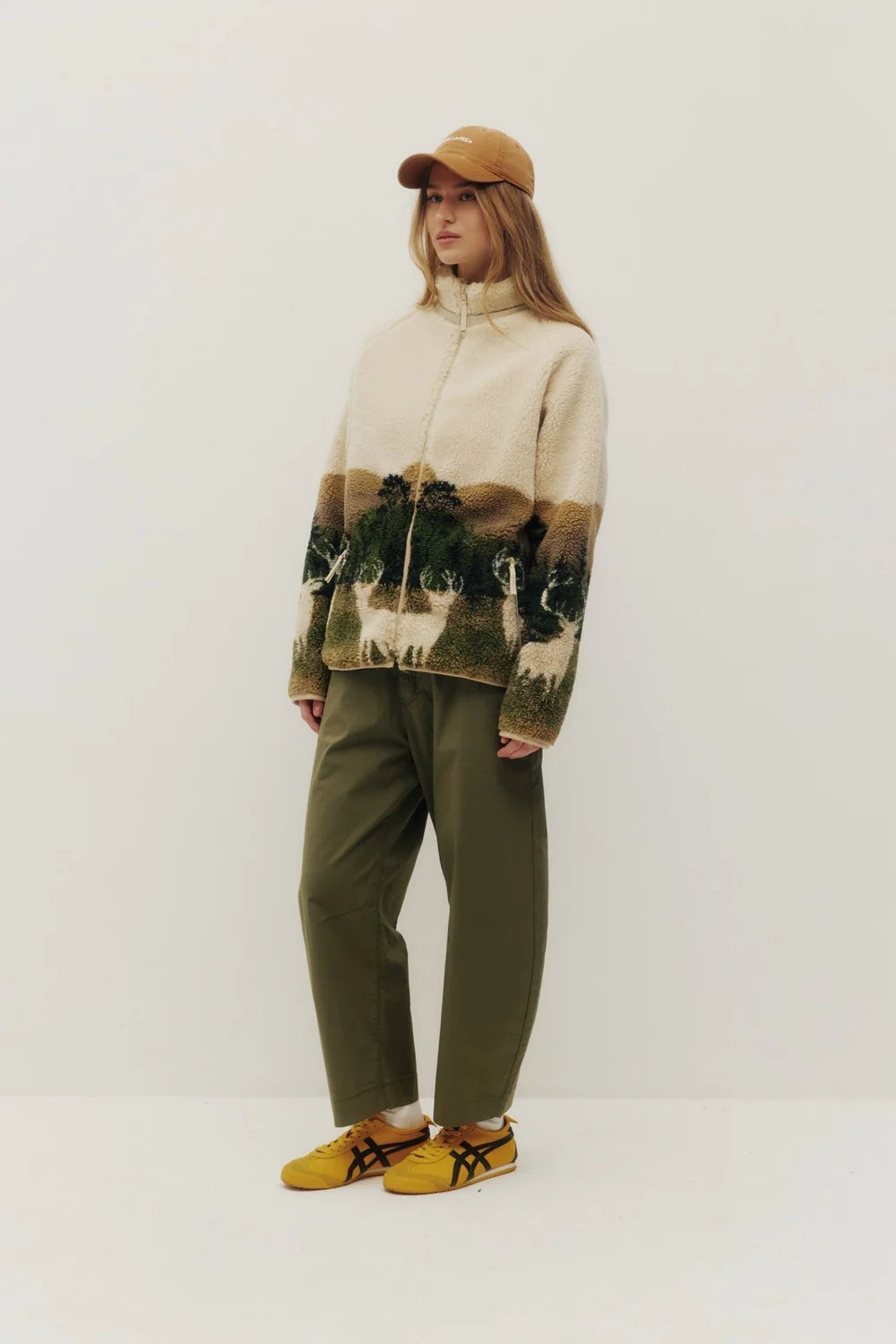 Printed Sherpa Jacket - Unisex