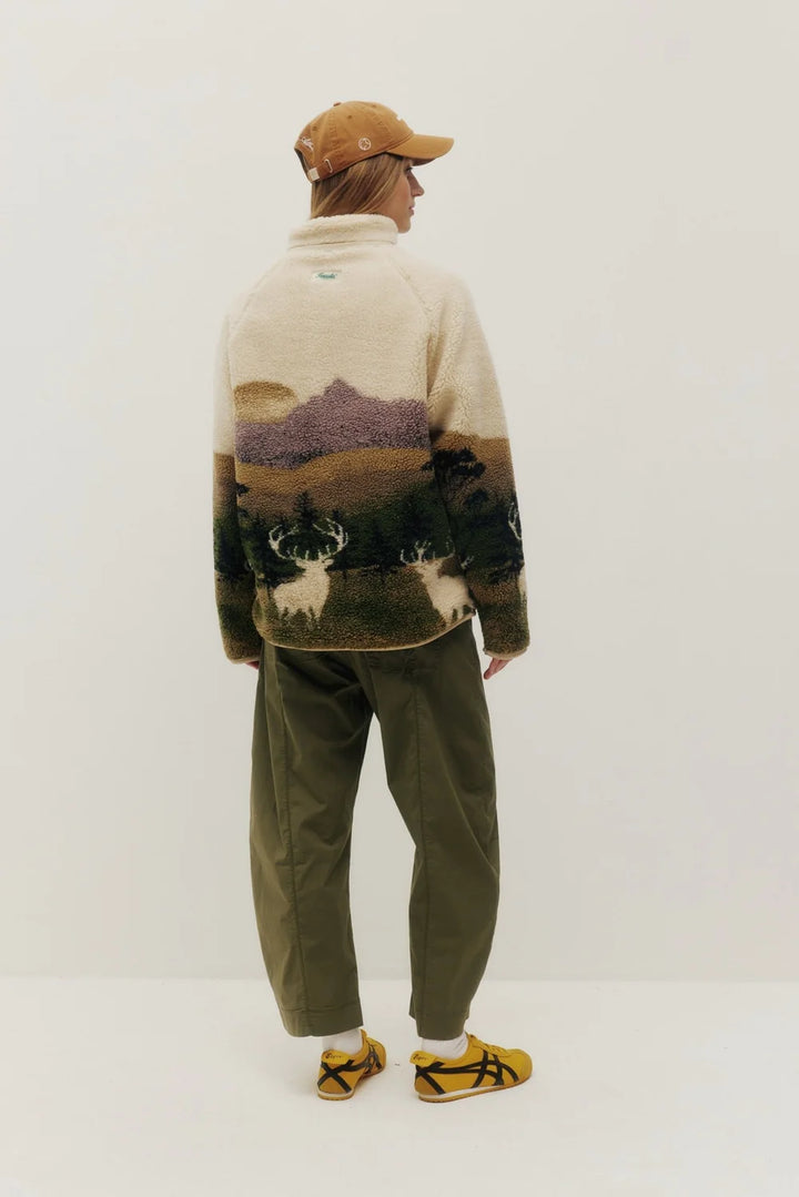 Printed Sherpa Jacket - Unisex