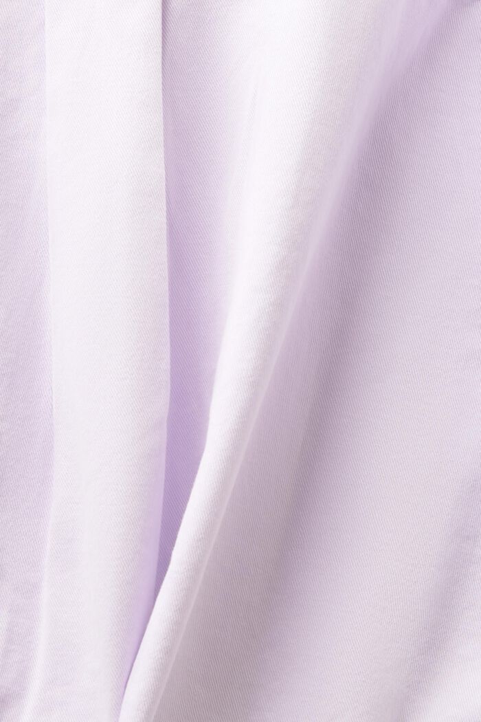 Long Sleeve Shirt Jacket- Lavender