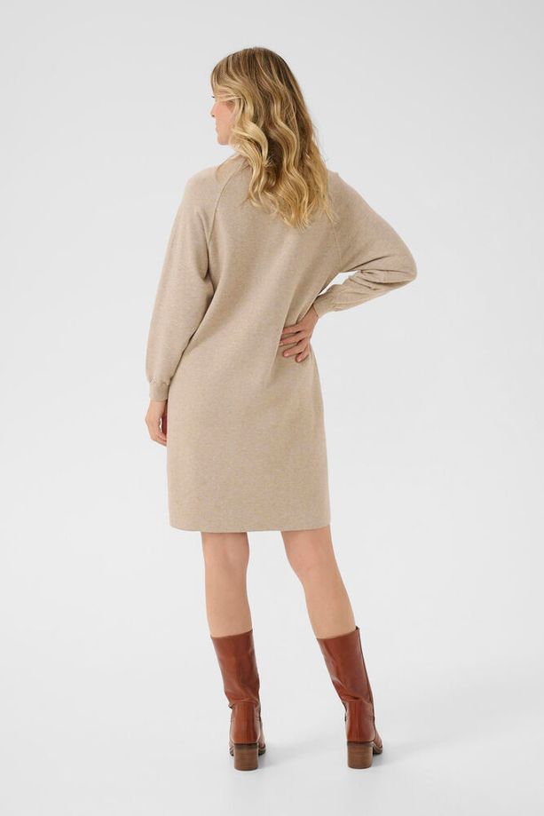 Dela Knit Dress - Cobblestone Melange