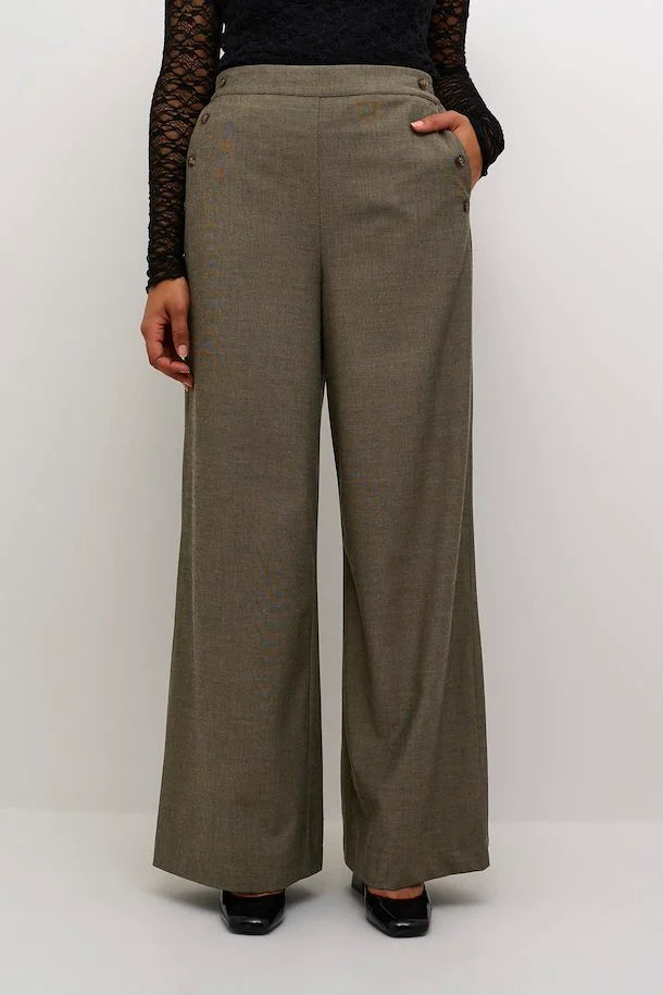Kagigi Trousers - Major Brown Melange