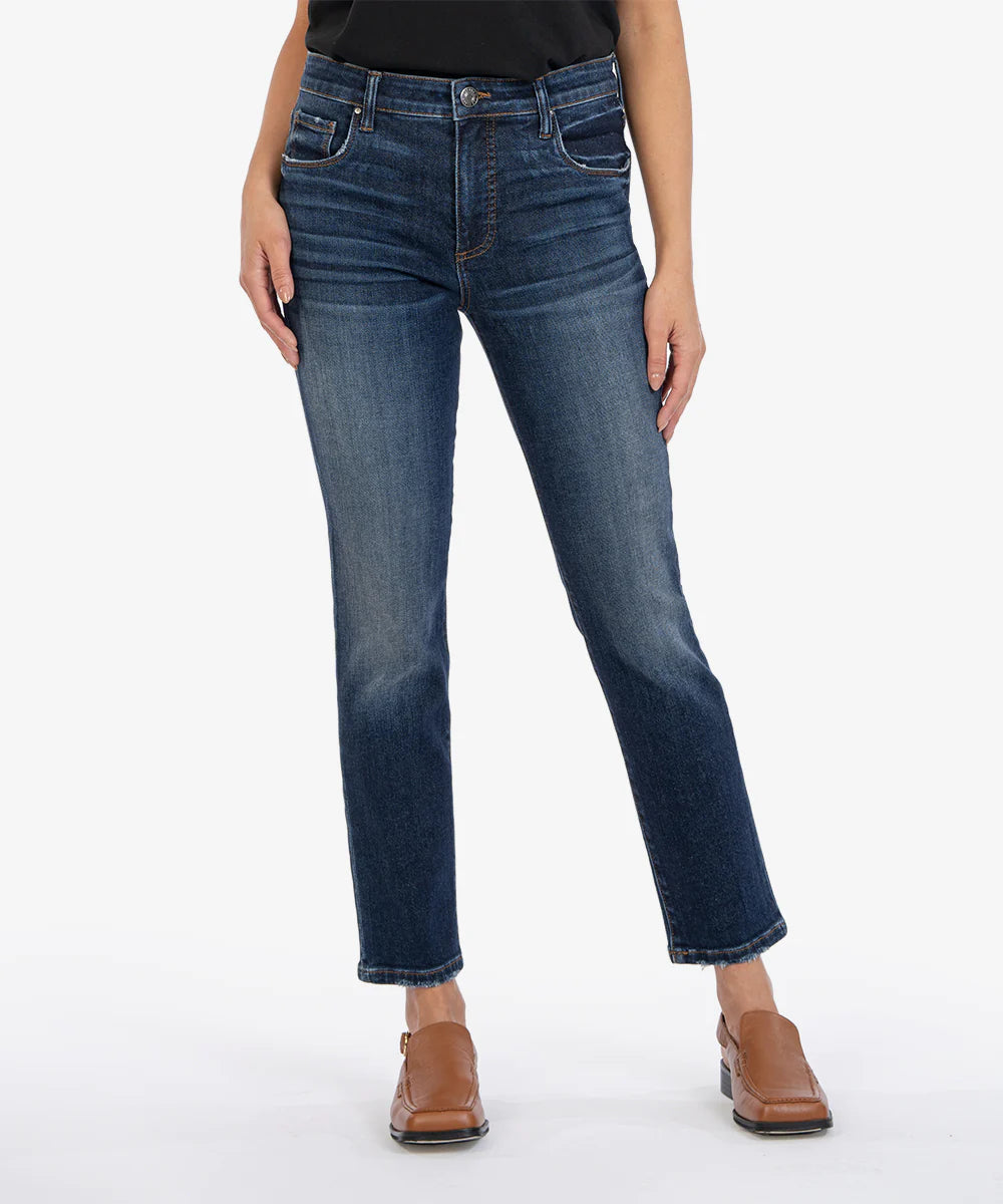 Reese High Rise Fab Ab Ankle Straight Leg Jeans - Enchantment