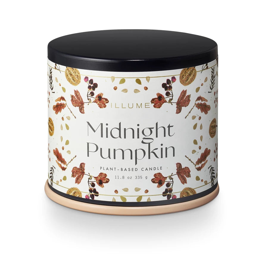 Vanity Tin Candle - Midnight Pumpkin