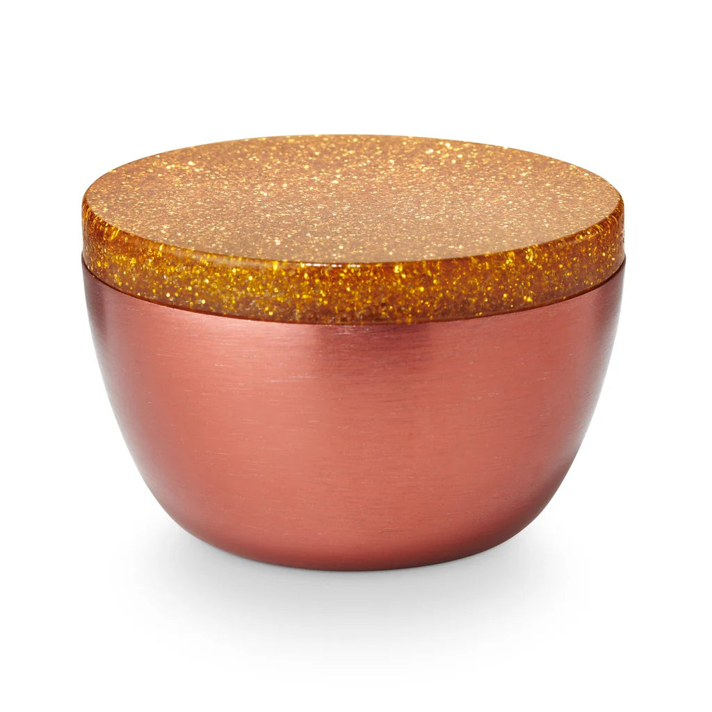 Brandied Pear Sparkle Lidded Tin Candle