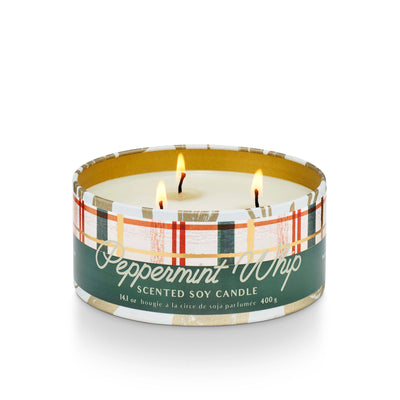 Peppermint Whip Large Tin Candle