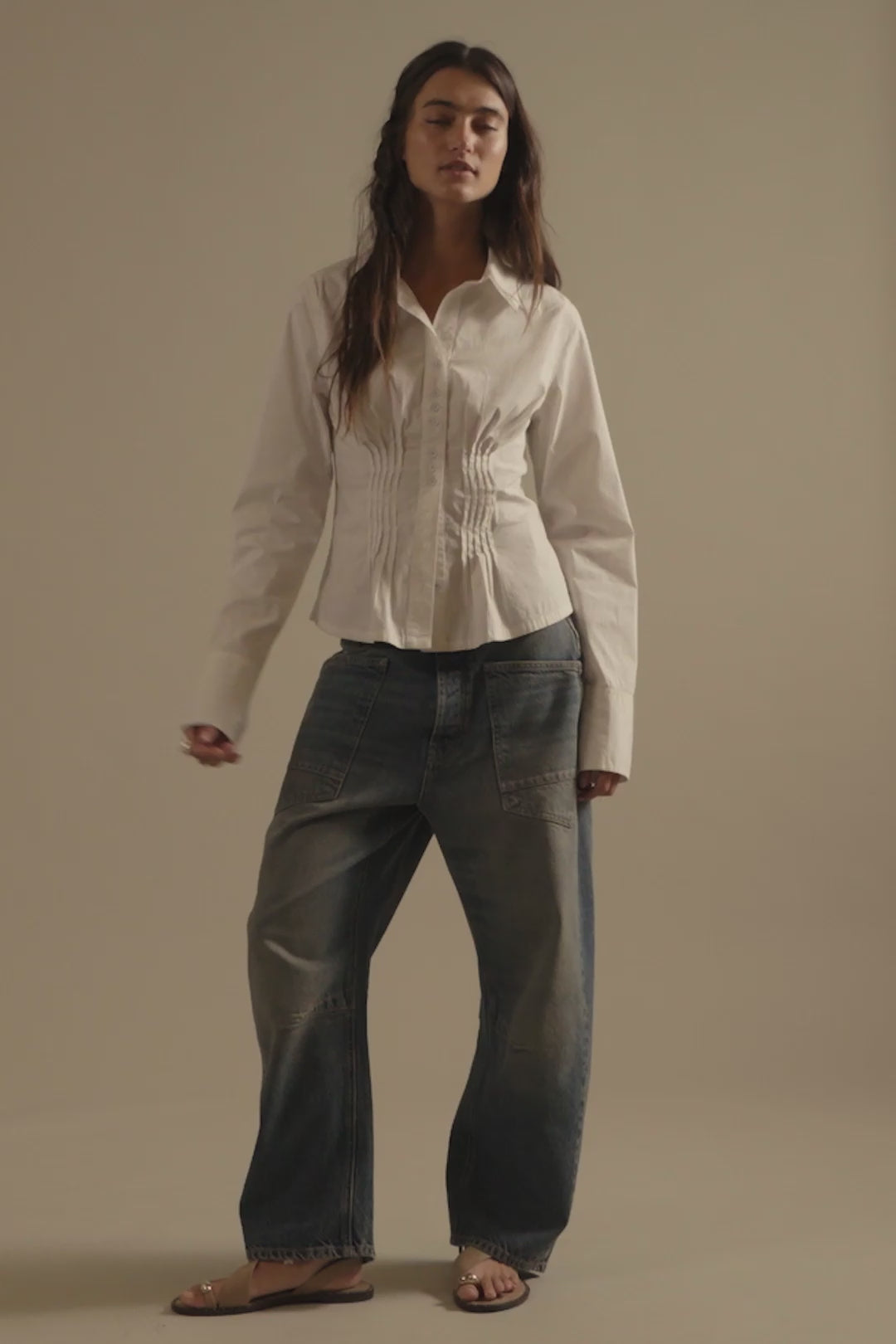 Minimalist Moxie Barrel Jeans - High Hopes